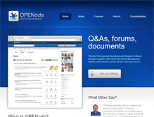 Tablet Screenshot of openode.net